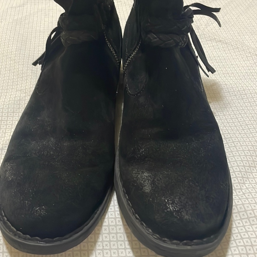 Born suede booties